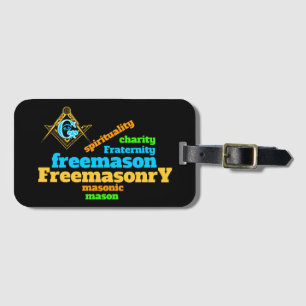 Freemasonry Bagagelabel
