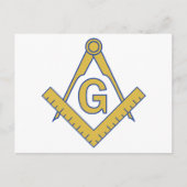 Freemasonry Briefkaart (Voorkant)