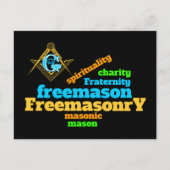 Freemasonry Briefkaart (Voorkant)