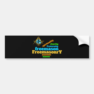 Freemasonry Bumpersticker