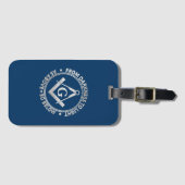 Freemasonry emblem bagagelabel (Voorkant (horizontaal))
