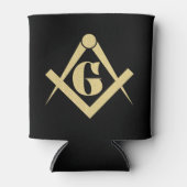 Freemasonry emblem blikjeskoeler (Voorkant)