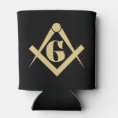 Freemasonry emblem blikjeskoeler (Achterkant)