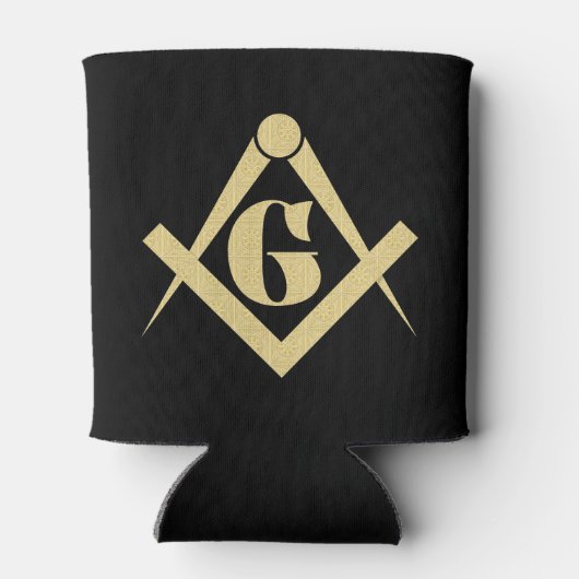 Freemasonry emblem blikjeskoeler (Achterkant)