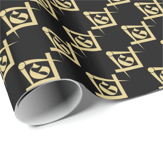 Freemasonry emblem cadeaupapier (Rol Hoek)