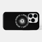 Freemasonry emblem iPhone hoesje (Achterkant horizontaal)