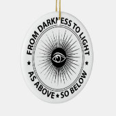 Freemasonry emblem keramisch ornament (Rechts)