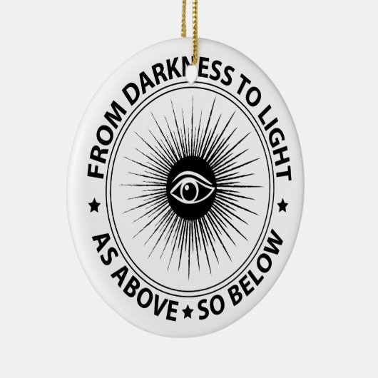 Freemasonry emblem keramisch ornament (Rechts)