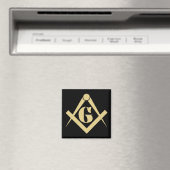 Freemasonry emblem magneet (Insitu (Vaatwasser))