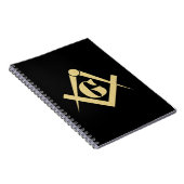 Freemasonry emblem notitieboek (Rechterzijde)