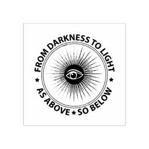 Freemasonry emblem rubberstempel