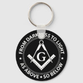 Freemasonry emblem sleutelhanger (Voorkant)