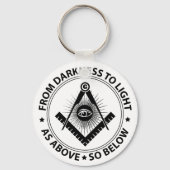 Freemasonry emblem sleutelhanger (Voorkant)