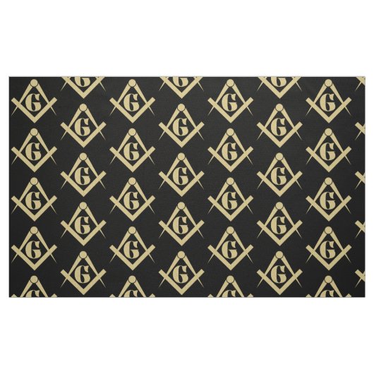 Freemasonry emblem stof (Fat Quarter)