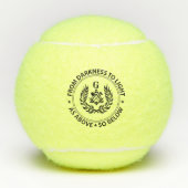 Freemasonry emblem tennisballen (Voorkant)