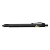 Freemasonry emblem zwarte inkt pen (Bovenkant)