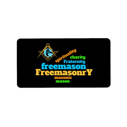 Freemasonry Etiket (Voorkant)