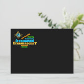 Freemasonry Kaart (Staand voorkant)