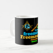 Freemasonry Koffiemok (Voorkant links)