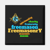 Freemasonry Magneet (Voorkant)