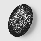 Freemasonry-Masonic-Masonry Ronde Klok (Hoek)