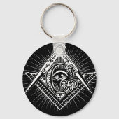 Freemasonry-Masonic-Masonry Sleutelhanger (Voorkant)