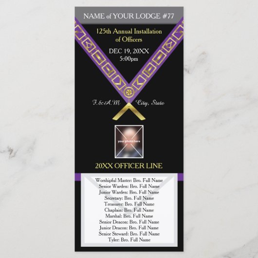 Freemasonry Programmagids - Installatie Sjabloon (Voorkant)