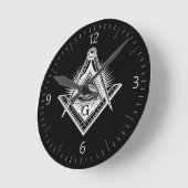 Freemasonry sign ronde klok (Hoek)