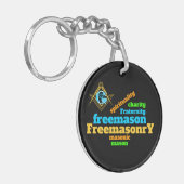 Freemasonry Sleutelhanger (Voorkant Links)