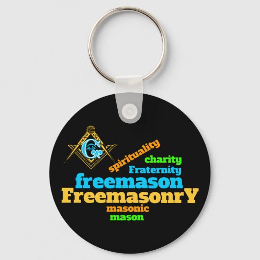 Freemasonry Sleutelhanger (Voorkant)