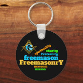Freemasonry Sleutelhanger (Voorkant)