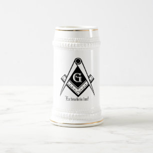 Freemasonry Stein Bierpul