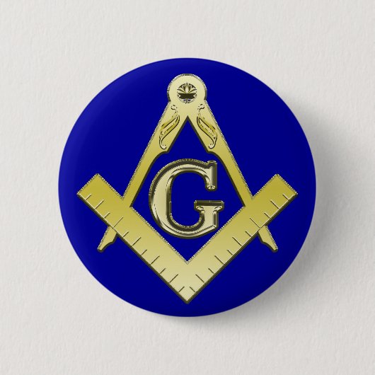 Freemasonry Symbol Button (Voorkant)