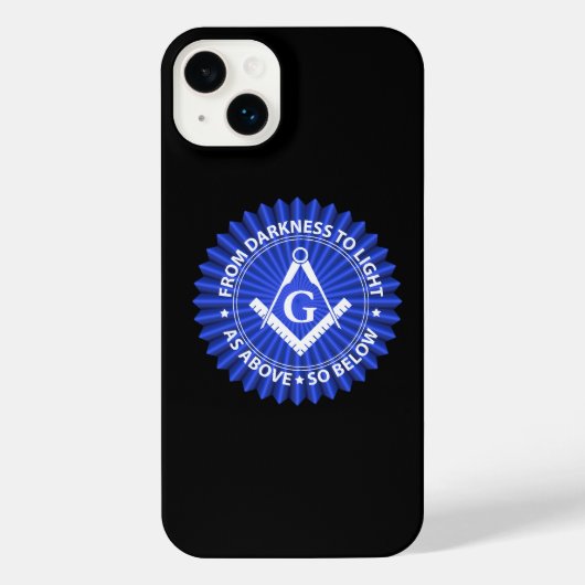 Freemasonry symbol iPhone hoesje (Achterkant)