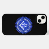 Freemasonry symbol iPhone hoesje (Achterkant horizontaal)