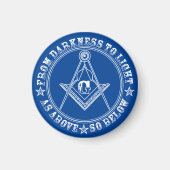 Freemasonry symbol magnet (Voorkant)