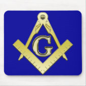 Freemasonry Symbol Mousepad Muismat (Voorkant)