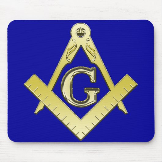 Freemasonry Symbol Mousepad Muismat (Voorkant)