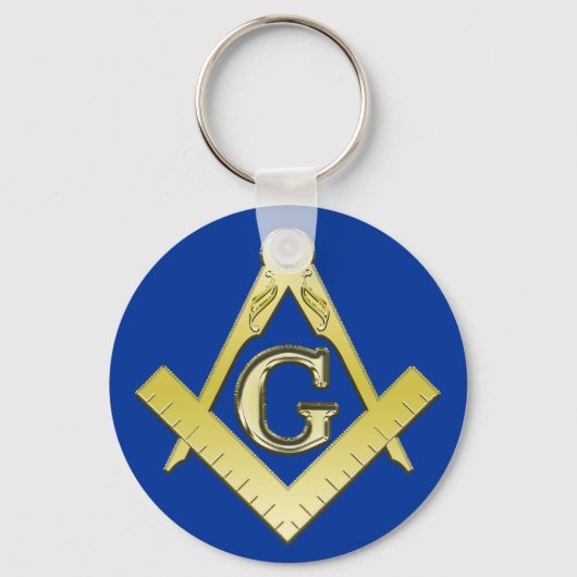 Freemasonry Symbol Sleutelhanger (Voorkant)