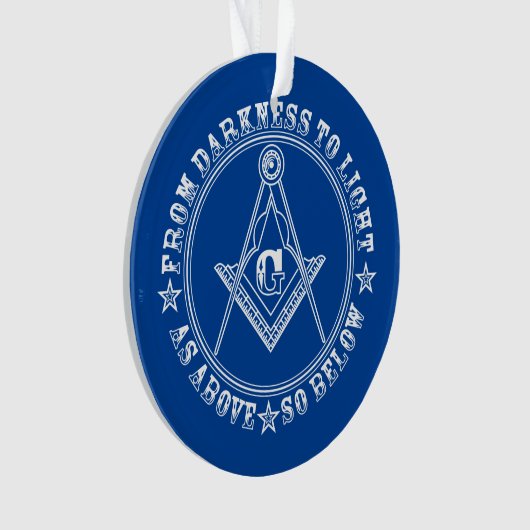 Freemasonry symbool ornament (voorkant)
