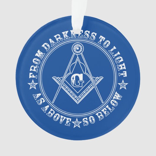 Freemasonry symbool ornament (voorkant)