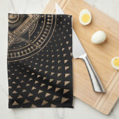 Freemasonry-symbool Square and Compass Theedoek (Quarter Fold)