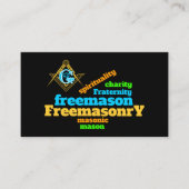 Freemasonry Visitekaartje (Voorkant)