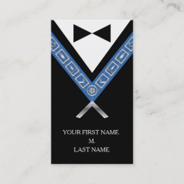 Freemasonry-Visitekaartjes - Aangepaste masonische Visitekaartje