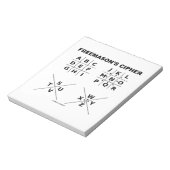 Freemason's Cipher Notitieblok (Linkerzijde)