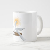 Freemasonsymbolen Grote Koffiekop (Voorkant rechts)