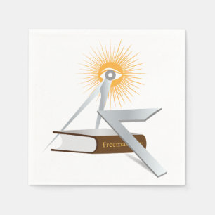 Freemasonsymbolen Servet