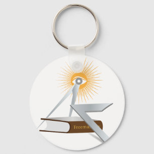 Freemasonsymbolen Sleutelhanger