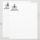 Freemasonsymbool (Voorkant / Achterkant)