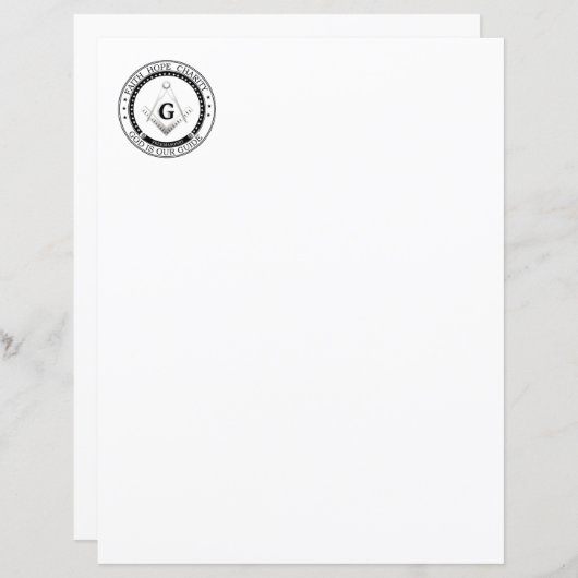 Freemasonsymbool (Voorkant / Achterkant)